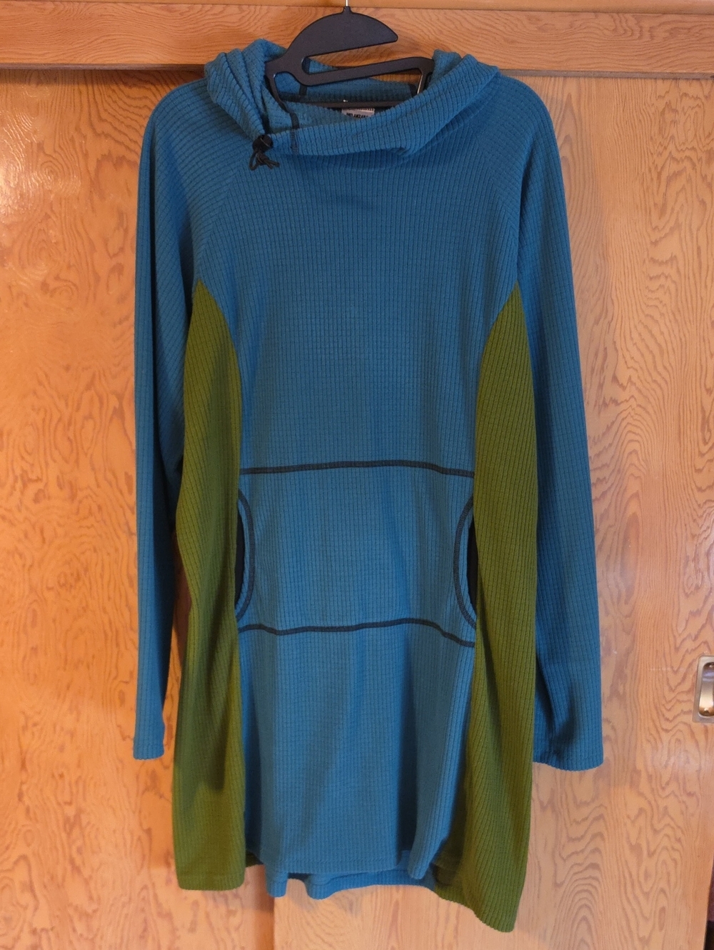 Melanzana Micro Grid Dress- XL